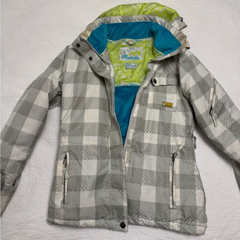 Morrow Checkered Snowboarding Jacket